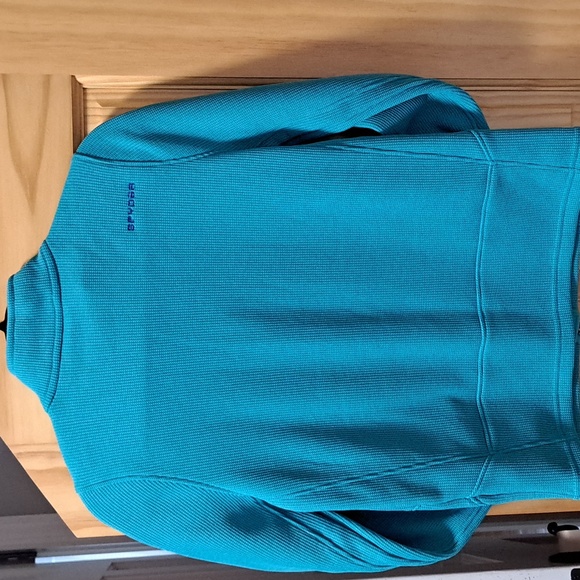 Spyder Girl's' Full Zip Sweater Jacket - Green - Size XL 18 - Picture 2 of 4